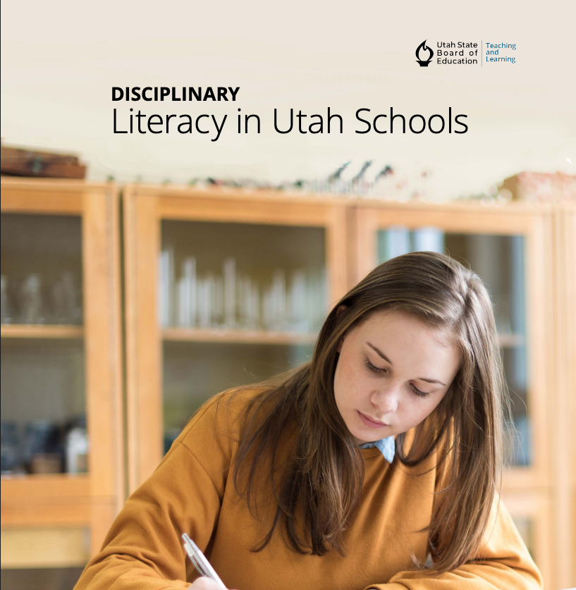 Cover to Disciplinary Literacy Document